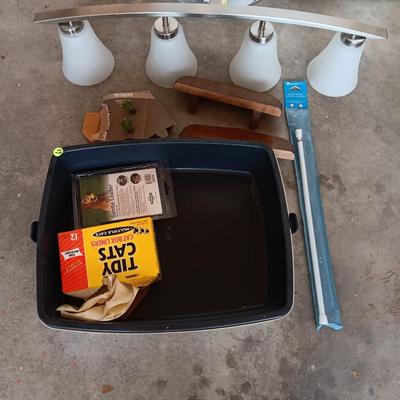 Home Repair and hardware Hunter Everre blinds - vanity light and more
