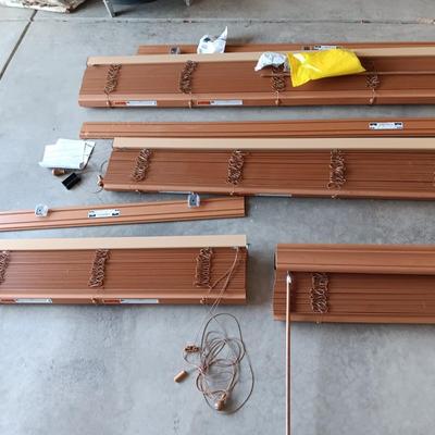 Home Repair and hardware Hunter Everre blinds - vanity light and more