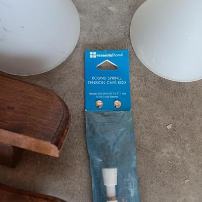 Home Repair and hardware Hunter Everre blinds - vanity light and more