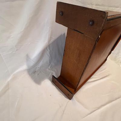 Oak Sewing/Stash Box & Magazine Rack (BD-RG)