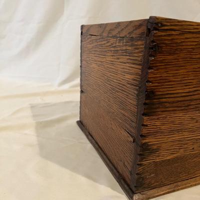 Oak Sewing/Stash Box & Magazine Rack (BD-RG)