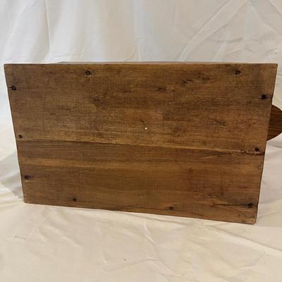 Oak Sewing/Stash Box & Magazine Rack (BD-RG)
