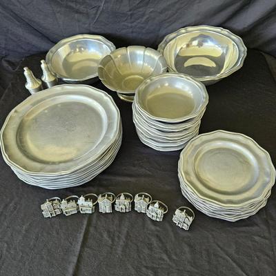 Pewter Dinnerware Set (K-DW)