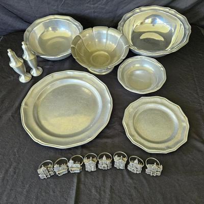 Pewter Dinnerware Set (K-DW)