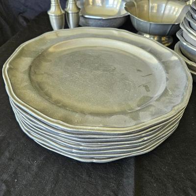 Pewter Dinnerware Set (K-DW)