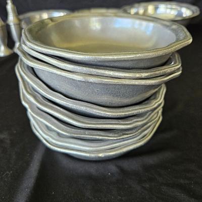 Pewter Dinnerware Set (K-DW)