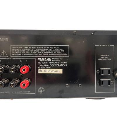 Yamaha Natural Sound Stereo Receiver RX-550