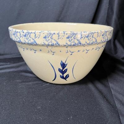 Blue Spongeware bowl