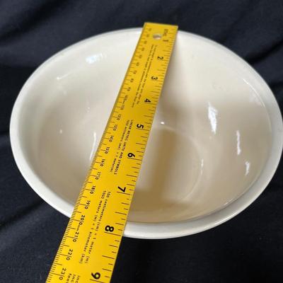McCoy Blue & pink band mixing bowl