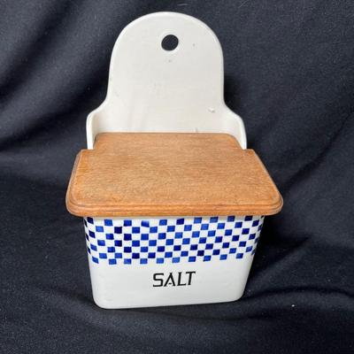 German wall mount salt box