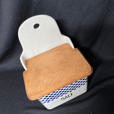 German wall mount salt box