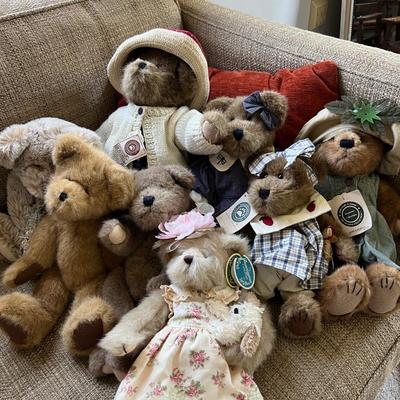 Lot of 7 Boyds Bears - 4 NWT + 1 Bearington Collection
