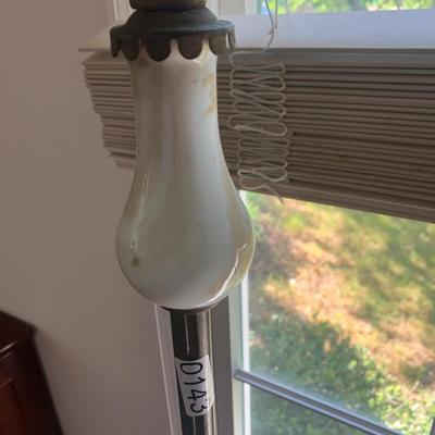 Ornate Antique Bridge Floor Lamp