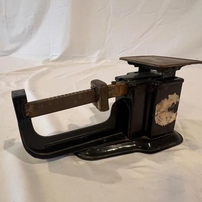 U.S.P.O Dept. 1940 Scale & Framed Photograph (BS-RG)