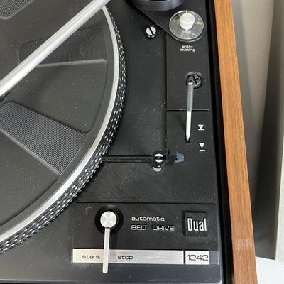 726 Scott PS-17 and DUAL 1242 Belt Drive Turntables AS-IS