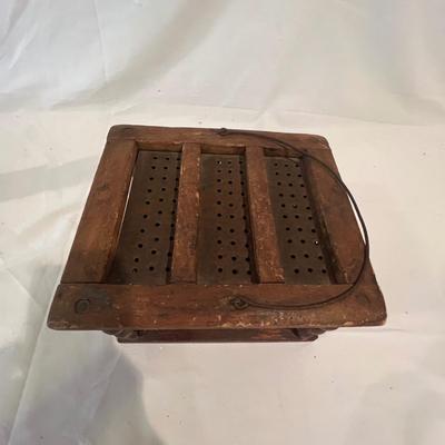 Foot Warmer & Candle Holder Stand (BD-RG)