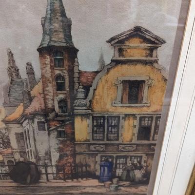 1937 Signed & Numbered Framed Art