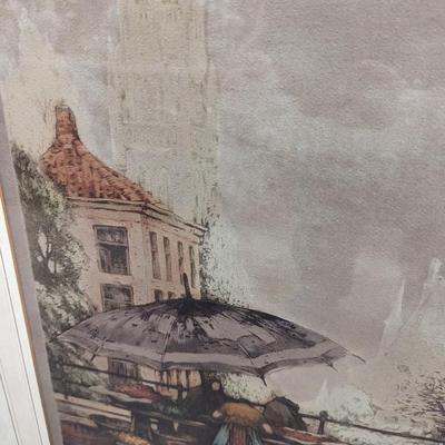 1937 Signed & Numbered Framed Art