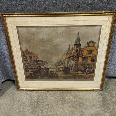 1937 Signed & Numbered Framed Art