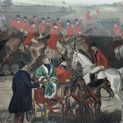 The Meet Of the Vine Hounds Print