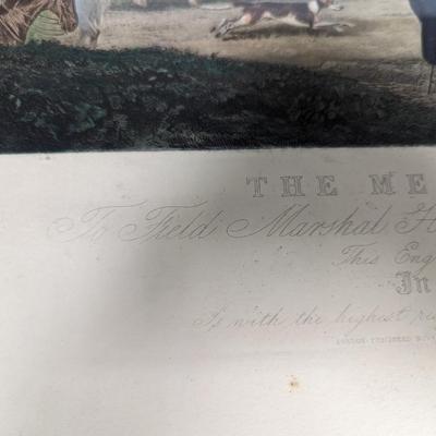 The Meet Of the Vine Hounds Print