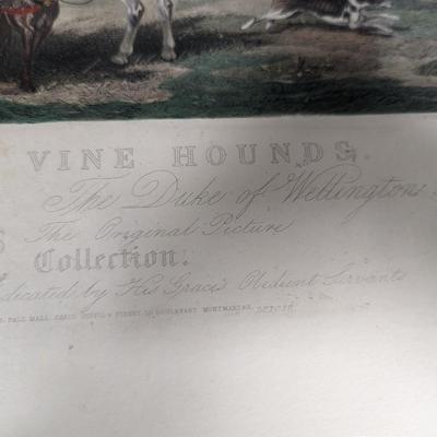 The Meet Of the Vine Hounds Print