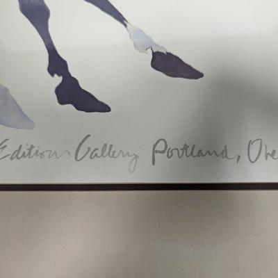 Carol Grigg Lithograph Signed