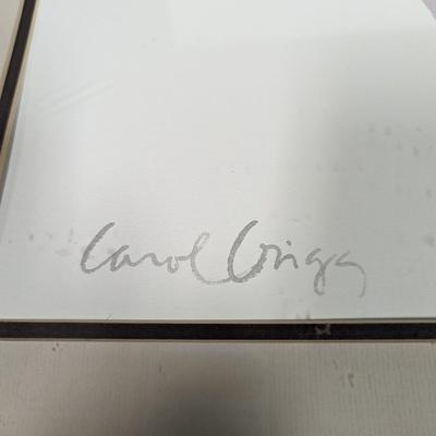 Carol Grigg Lithograph Signed