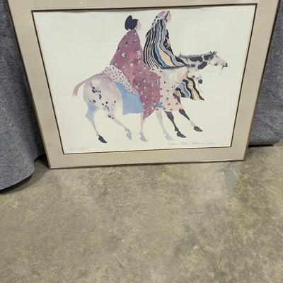 Carol Grigg Lithograph Signed