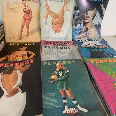 1960s Playboy Magazine Lot