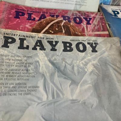 1960s Playboy Magazine Lot