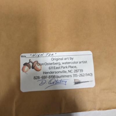 Don Osterberg Watercolor Art