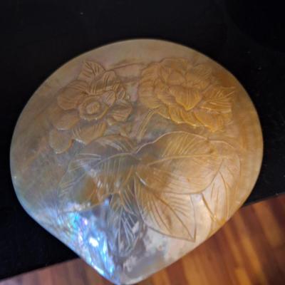 engraved shell