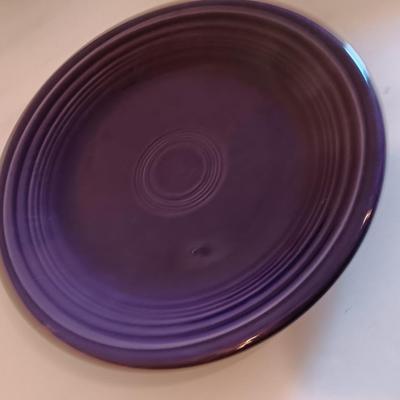 Fun Purple Homer Laughlin Fiesta dinnerware set Made in USA