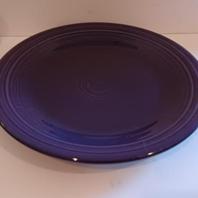 Fun Purple Homer Laughlin Fiesta dinnerware set Made in USA