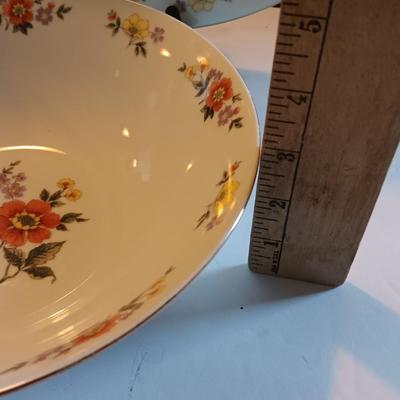 Dynasty fine China DALIAN Pattern vegetable bowl and platter