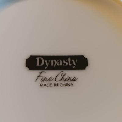 Dynasty fine China DALIAN Pattern vegetable bowl and platter