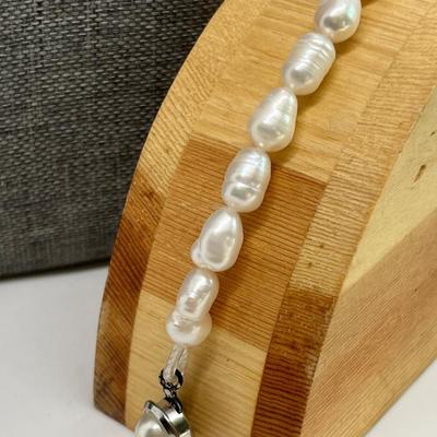 LOT 336: Marvella and More! Vintage Faux Pearl Necklaces and Bracelet - 22”, 24”, 17”