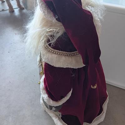 Numbered Thomas Kincade Santa with Santa's from around the world figures