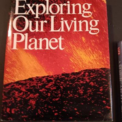 Three coffee table books on America