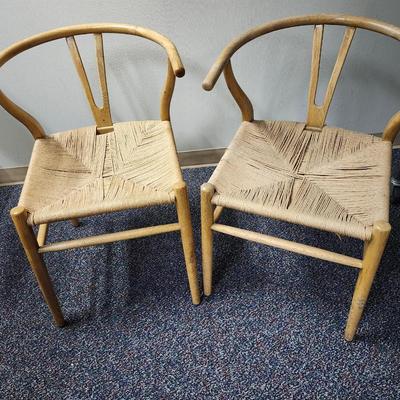 Wishbone Chairs - (2)