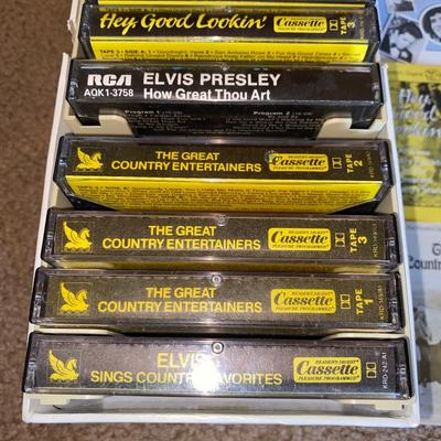 The King on Cassette Tapes and More (Elvis)