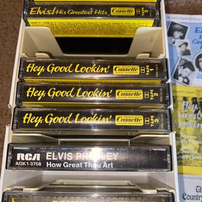 The King on Cassette Tapes and More (Elvis)