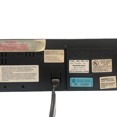 Magnavox Multi Compact Disc Player CDC 792