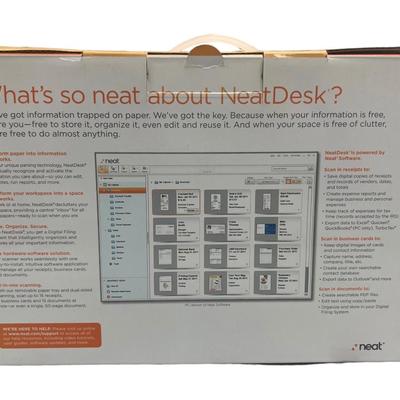 Neat Desk - Desk Top Scanner + Digital Filing System