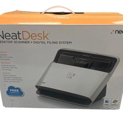 Neat Desk - Desk Top Scanner + Digital Filing System