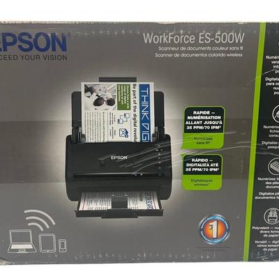 Epson Work Force - Wireless Color Document Scanner ES-500W