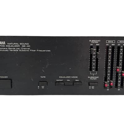 Yamaha Natural Sound Graphic Equalizer GE-40