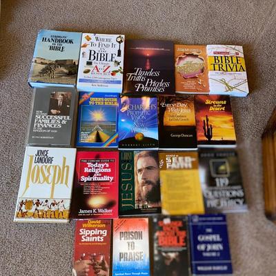 Religious Books - Bible handbook - bible Trivia - self-help religious - Joseph -prophets and more