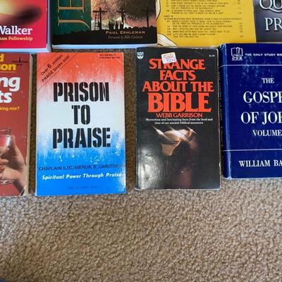 Religious Books - Bible handbook - bible Trivia - self-help religious - Joseph -prophets and more